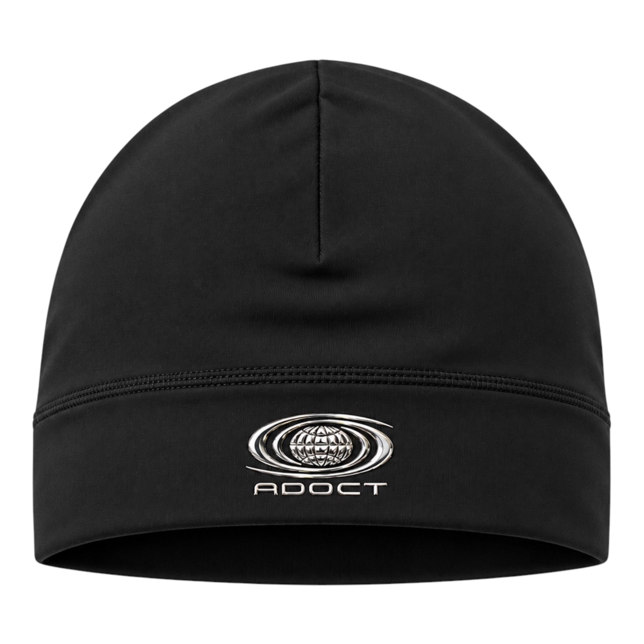 Black Worldwide Skull Cap