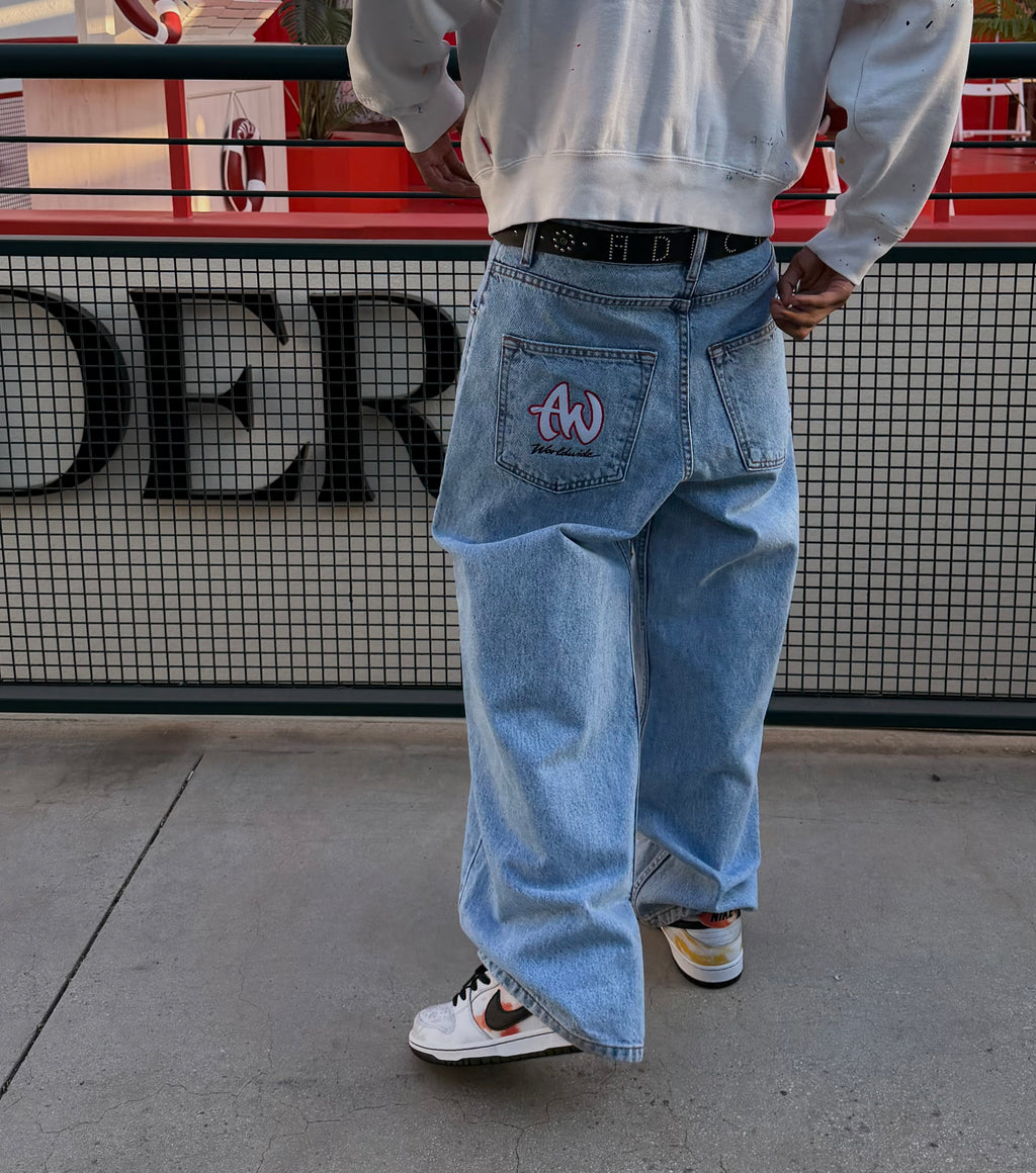 Worldwide Vintage Straight Leg Jeans