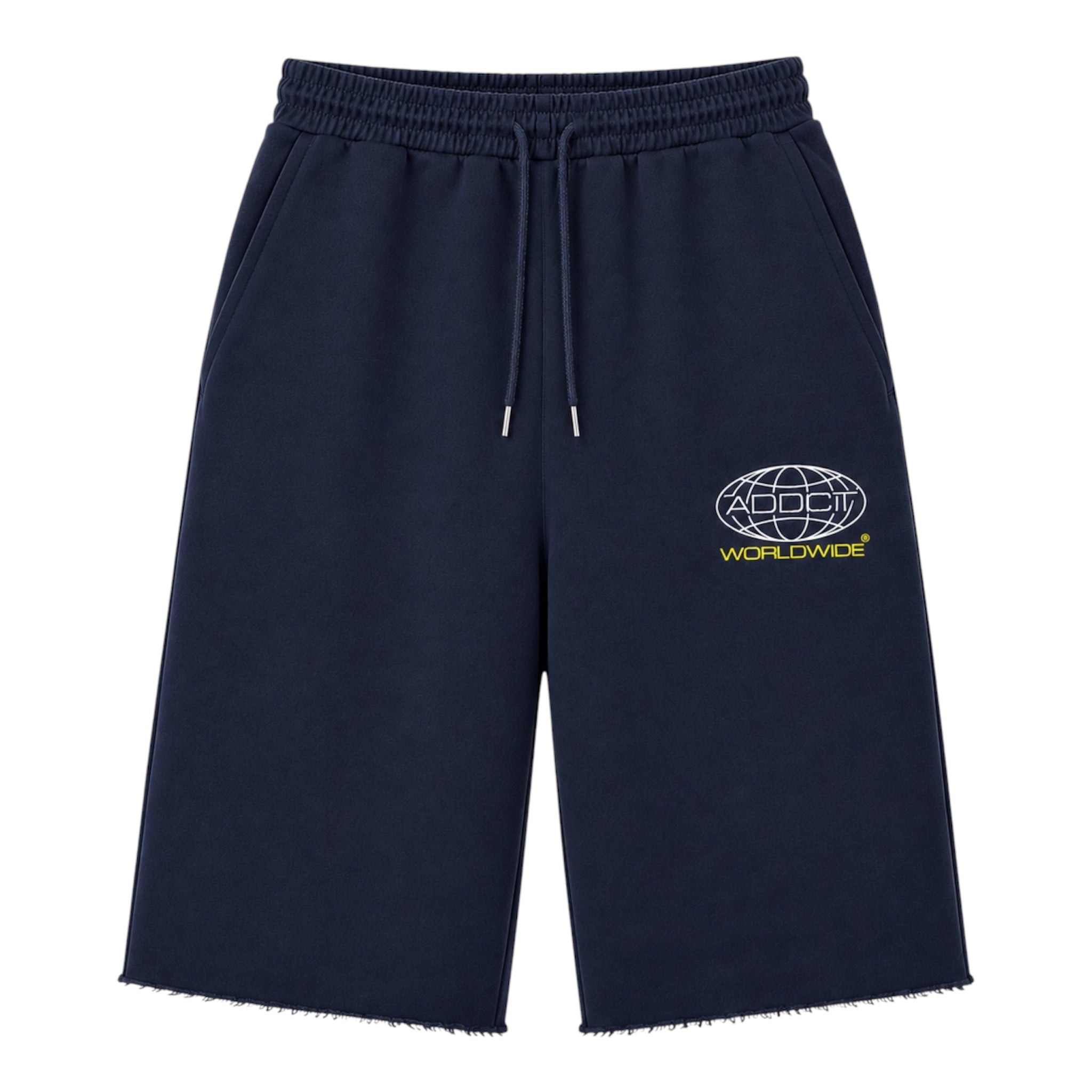 Navy Worldwide Cotton Jorts