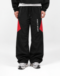 Addct Sports Black Red Track Pants