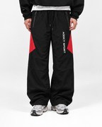 Addct Sports Black Red Track Pants