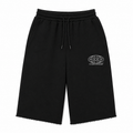 Black Worldwide Cotton Jorts