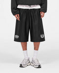 Black Patch Worldwide Polyester Jorts