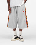 Orange Camo Addct Cotton Jorts