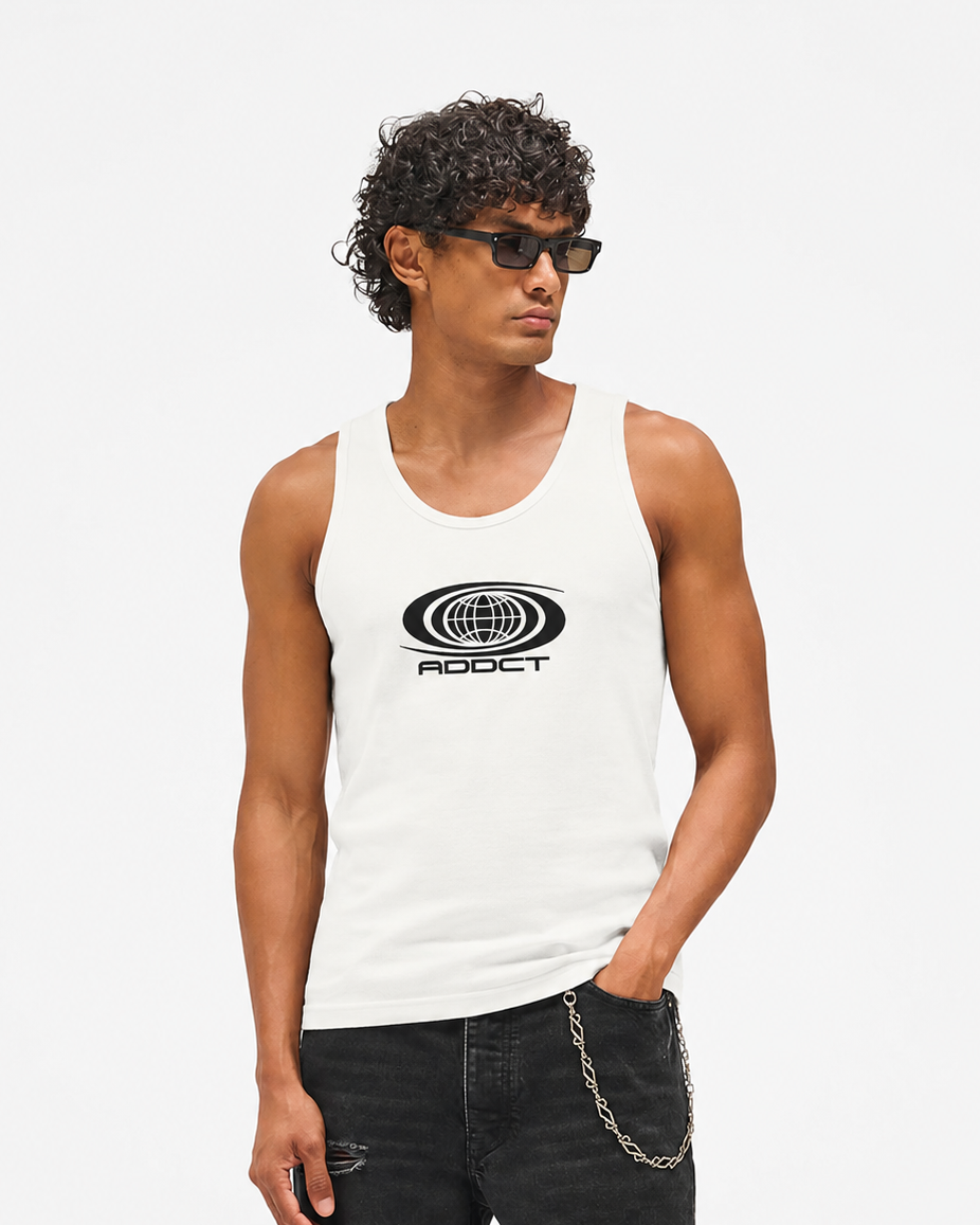Addct Tank Top White UNISEX