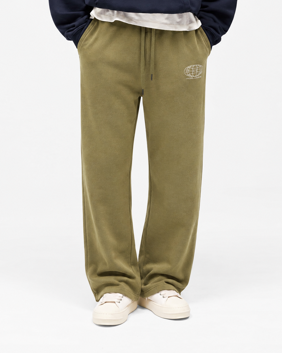 Olive Washed Worldwide Sweatpants