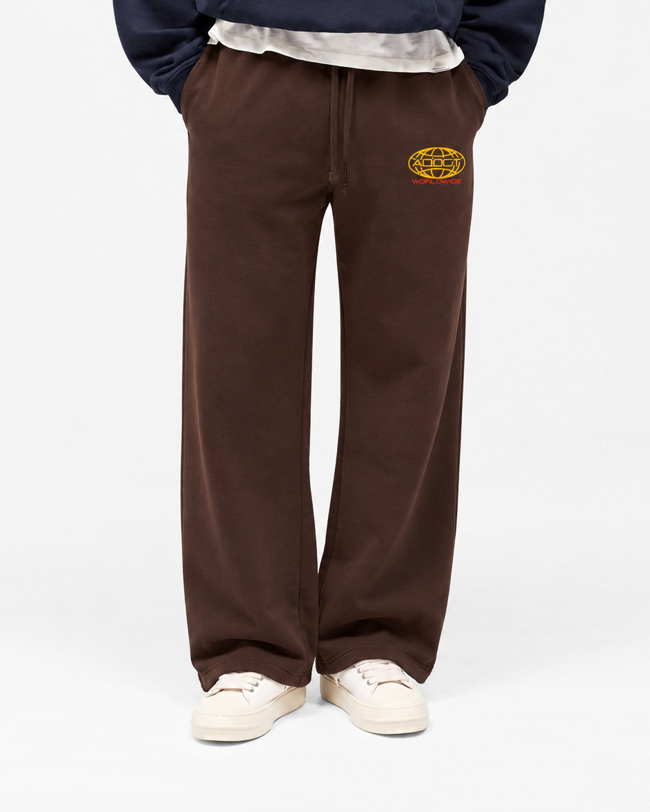 Brown Washed Worldwide Sweatpants