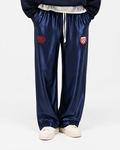Navy Patch Worldwide Polyester Sweatpants