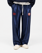 Navy Patch Worldwide Polyester Sweatpants