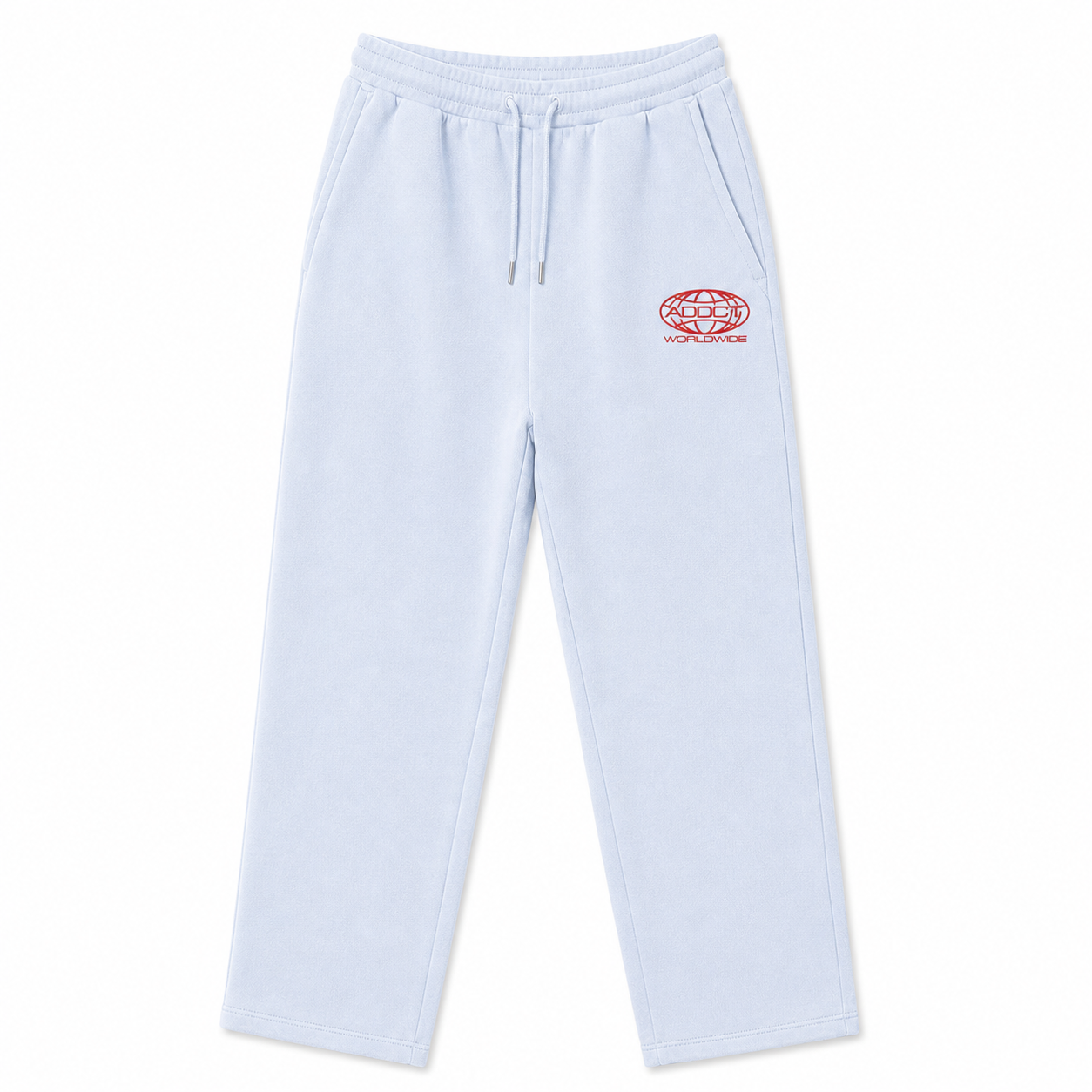 Light Blue Washed Worldwide Sweatpants