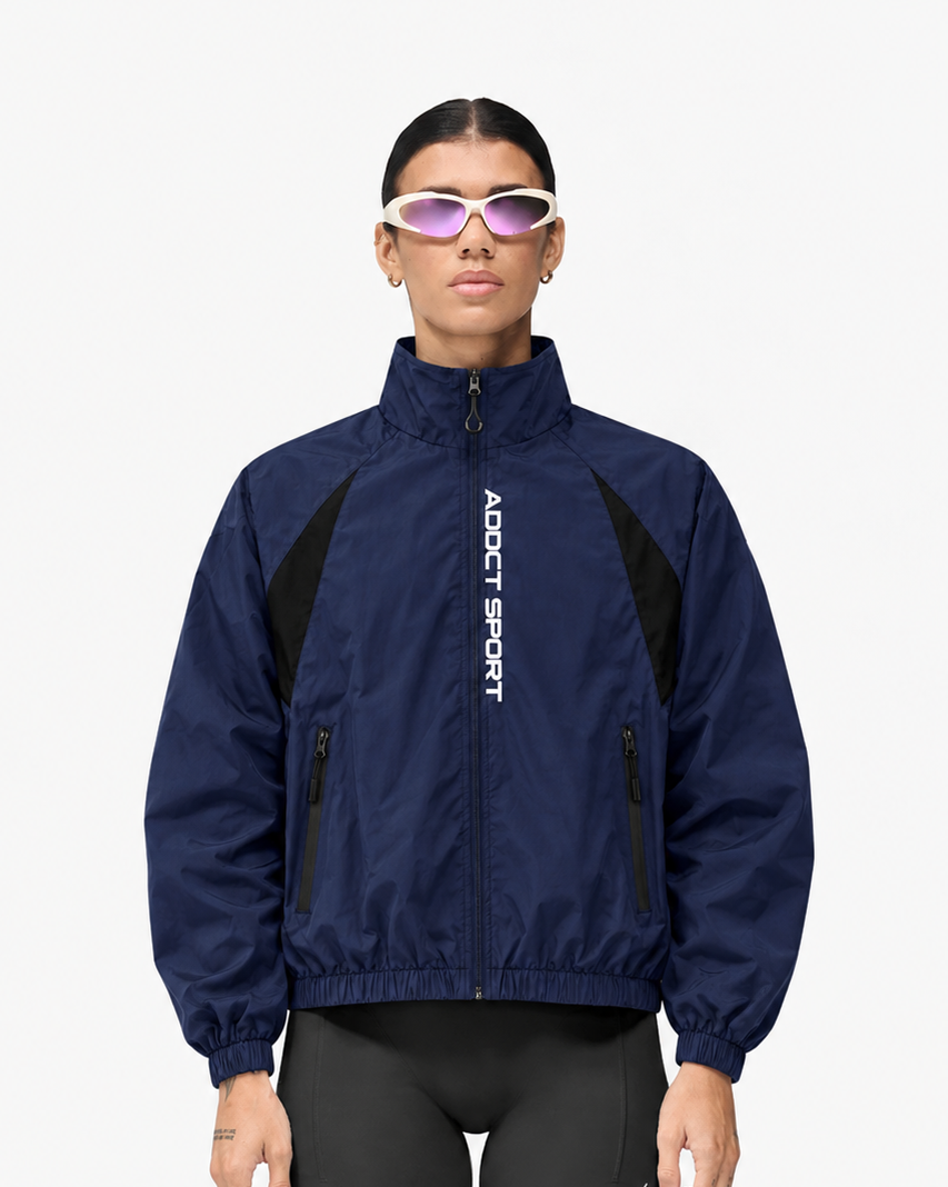 Addct Sports Navy Track Jacket