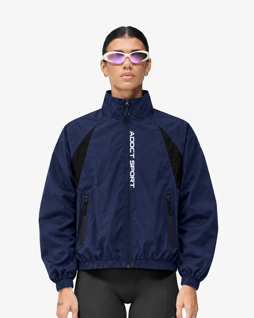 Addct Sports Navy Track Jacket