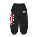 Black "ADDICT" Worldwide Sweatpants