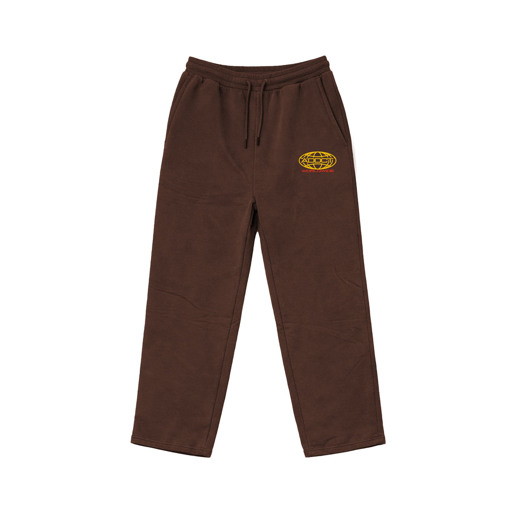 Brown Washed Worldwide Sweatpants