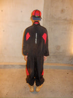 Addct Sports Black Red Track Jacket