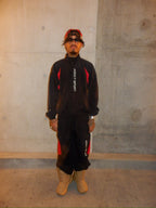 Addct Sports Black Red Track Jacket