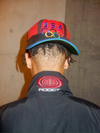 Addct Sports Black Red Track Jacket